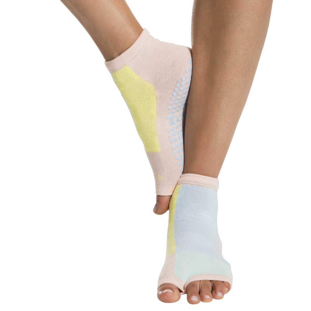 Tucketts Ballerina Toeless Non-Slip Grip Socks, Made in Colombia