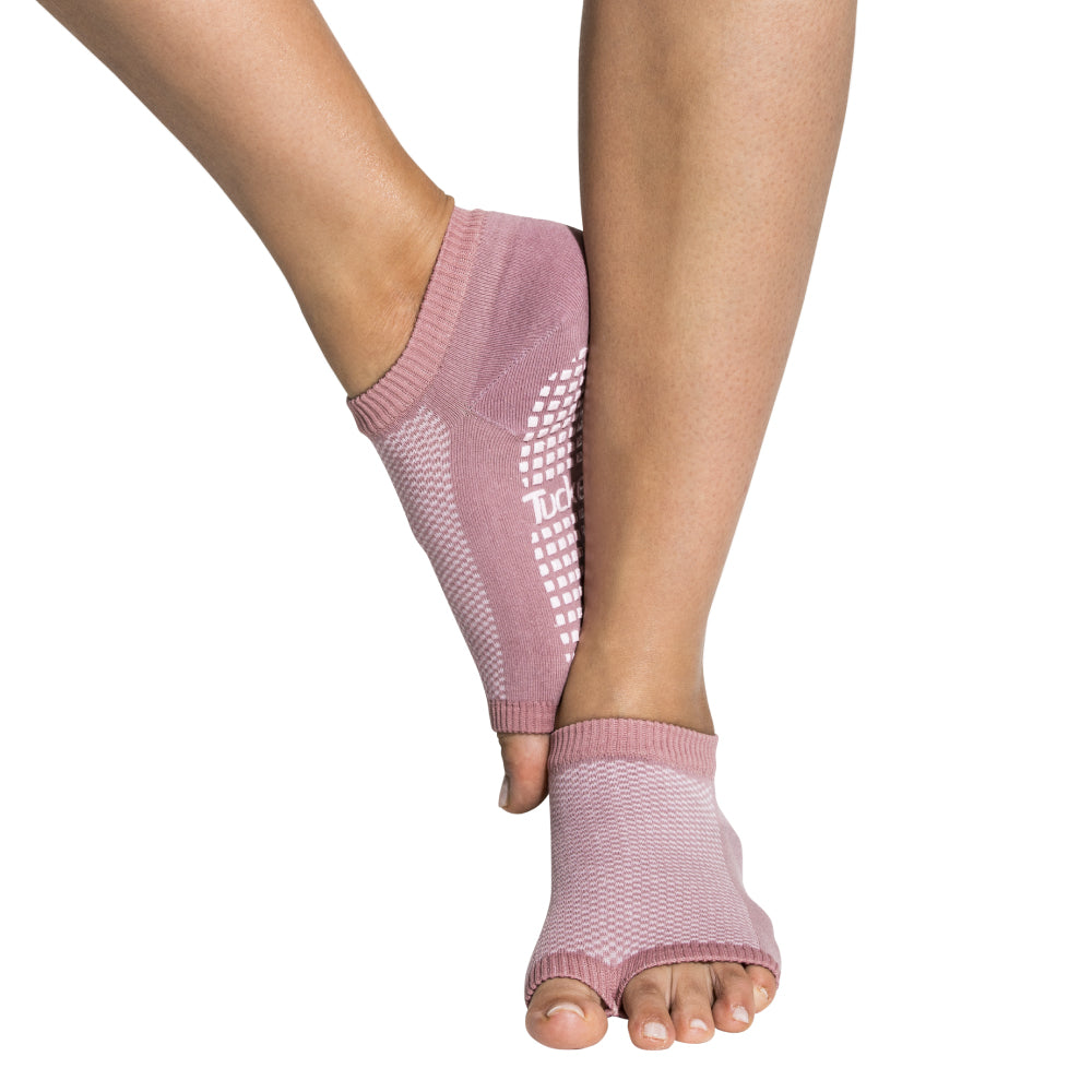  Toesox Womens Low Rise Half Toe Grip SocksNon-Slip Pilates Grip  Socks, Barre & Yoga Socks