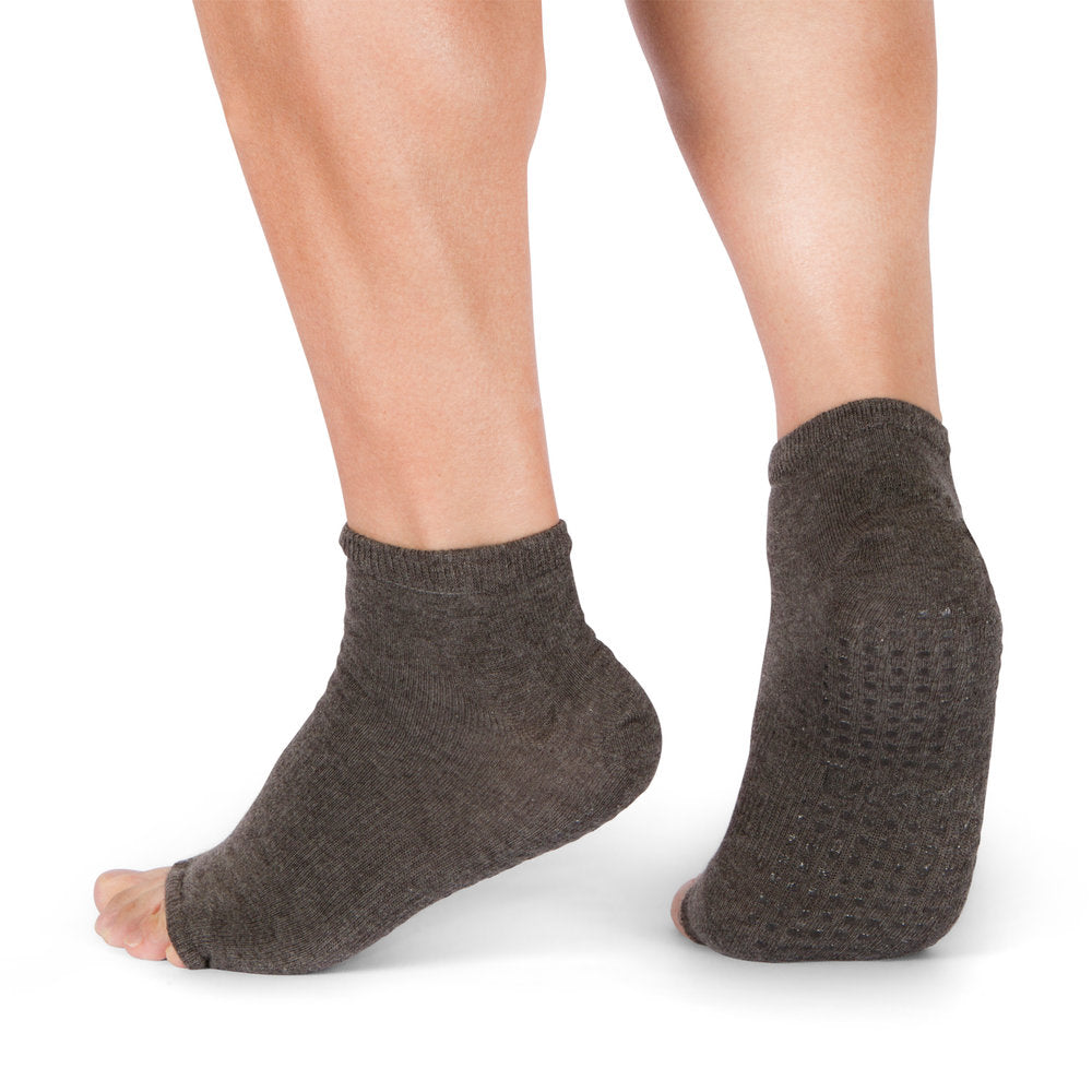 Anklet - Charcoal Heather - Men/Women L - Grip Socks