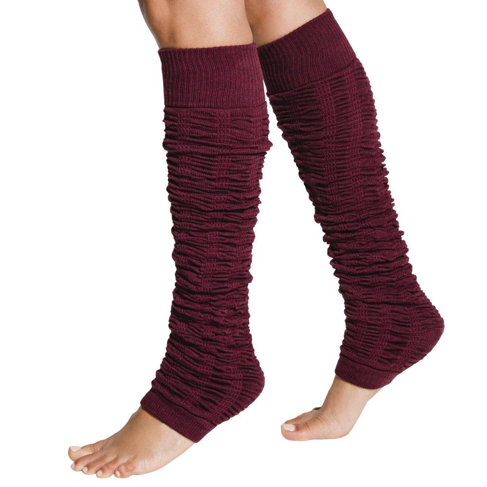 Women's Leg Warmers - Pilates l Yoga l Barre - Ruched Carbon – Tucketts™