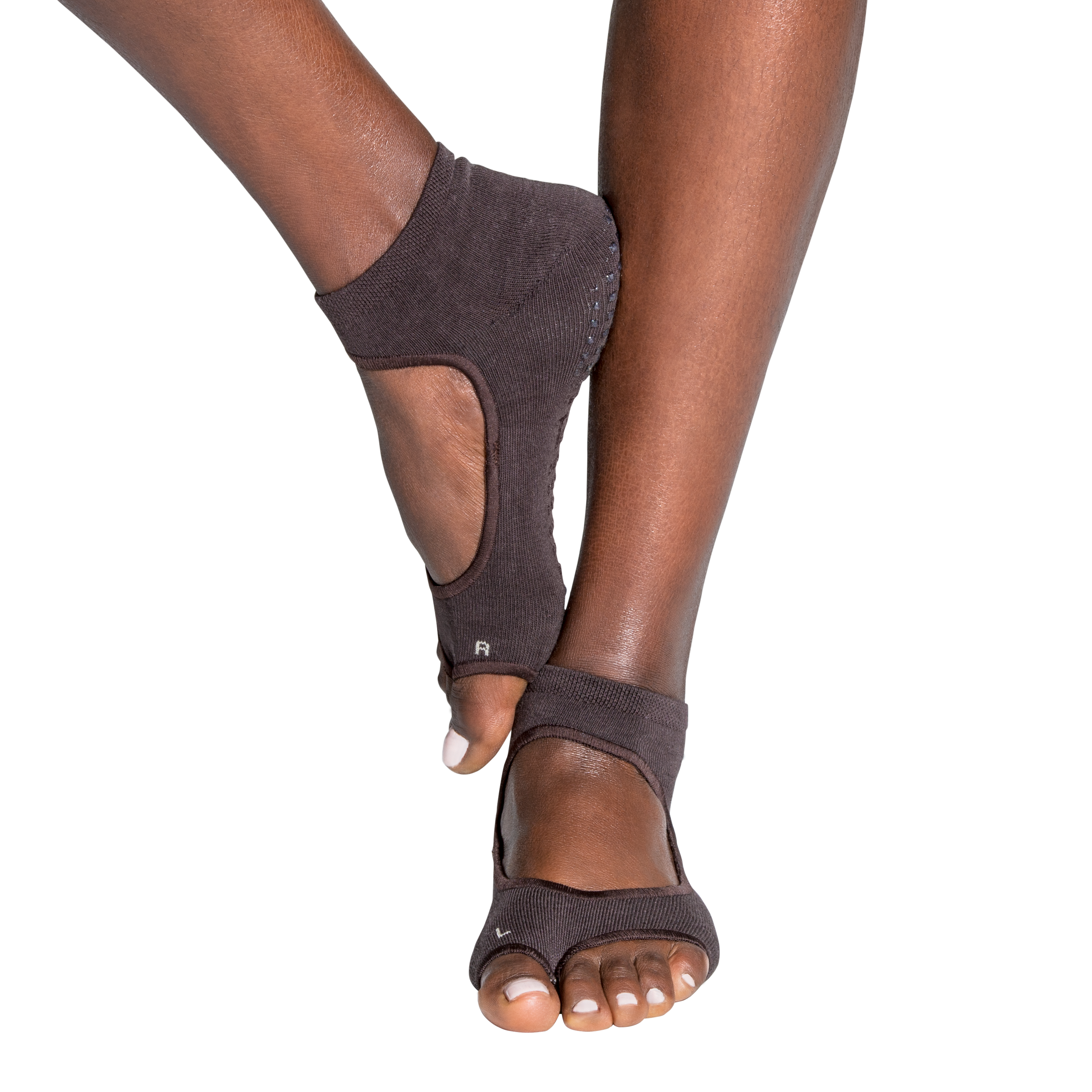 Tucketts Allegro Toeless Non-Slip Grip Socks, Made in Colombia