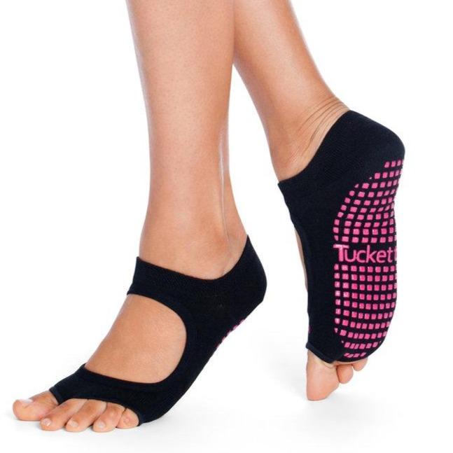 Yoga Socks for Women Girls Workout Socks Toeless Training Dance Leg Warmers